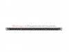 Lanberg Patch Panel 24xRJ45 kat.5e UTP z półką, czarny 0,5U
